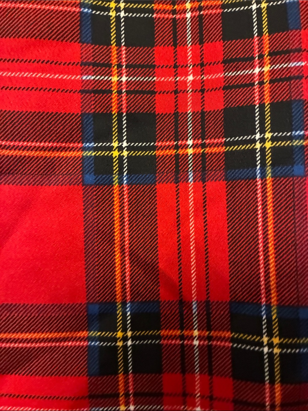 J. Crew Red Plaid Ruffle-Neck Tank - Picture 5 of 5